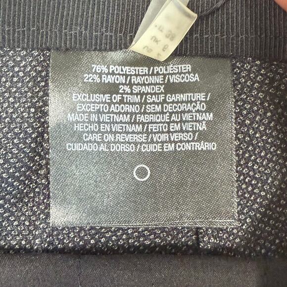 NWT Tahari Ivana Tapered Dress Pants Wear to Work Trousers Womens Size 2 Gray - Picture 8 of 11